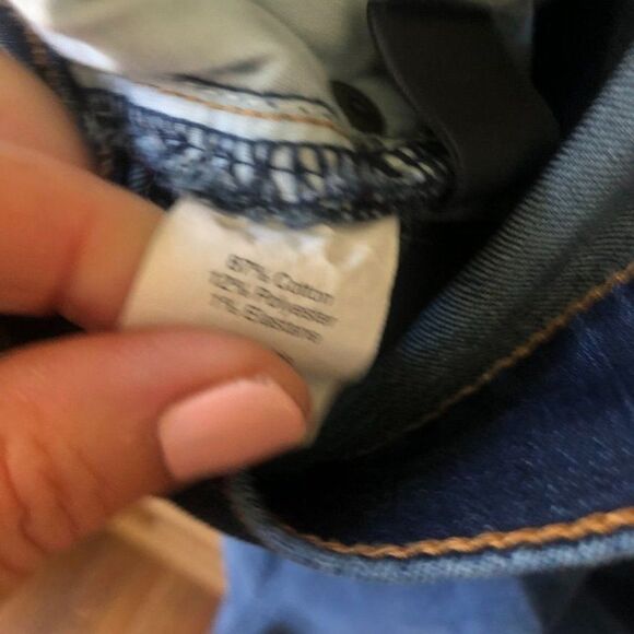 J. Crew 27 / 26‎ Stretch Dark Wash Skinny Jeans - Picture 7 of 8